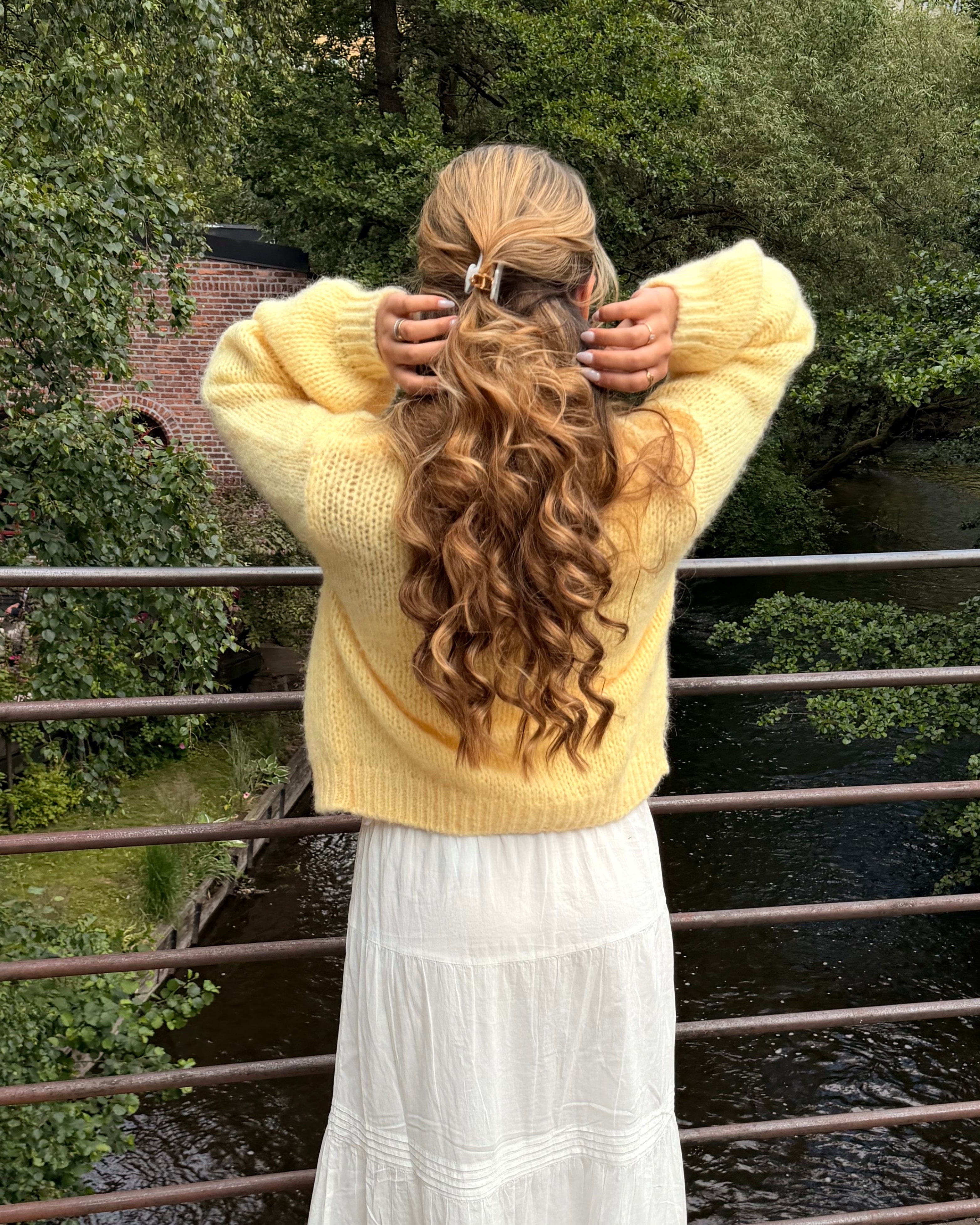 VMWILO Knit Cardigan - Pale Banana